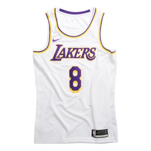 Dres Nike NBA Lakers Fan Edition Jersey Bela | CI9503-100