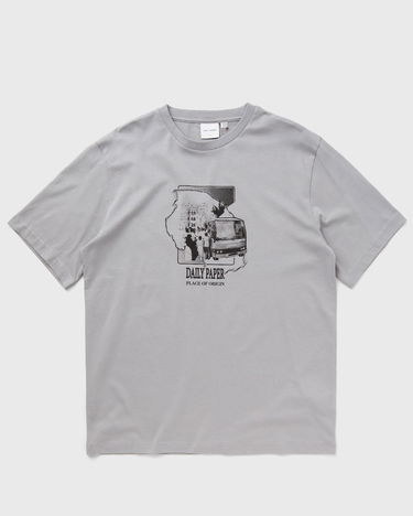 Majica DAILY PAPER Place of Origin Tee Siva | 2413010, 0
