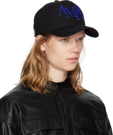 Kapa AMIRI Staggered Logo Canvas Cap Črna | AMHACP1039, 1