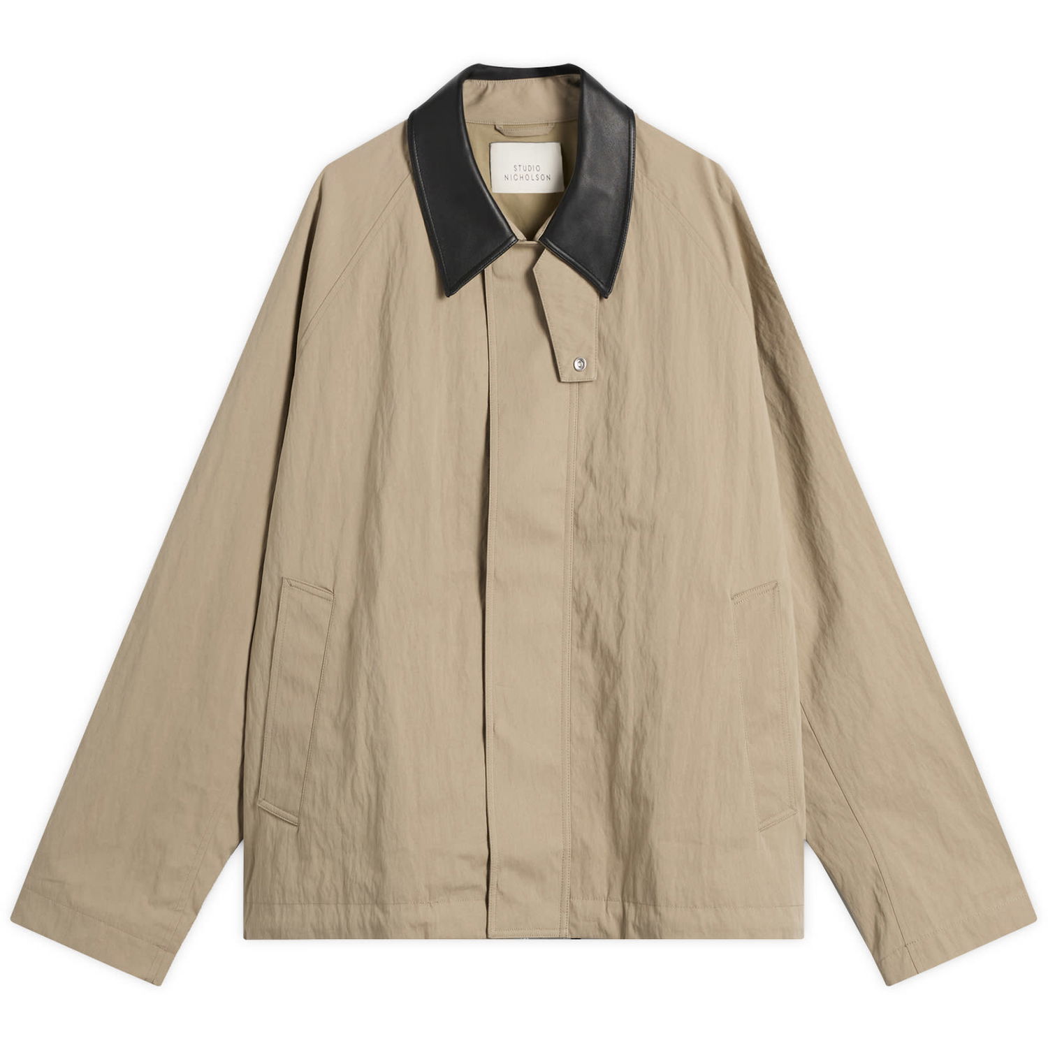 Jakna Studio Nicholson Studio Nicholson Zip Through Jacket, Size Large Bež | DANISNM-1438-PRC, 0