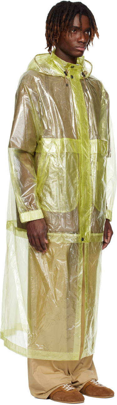 Dežni plašč Dries Van Noten Dries Van Noten Sheer Taffeta Coat Rumena | 251-020552-1258, 1