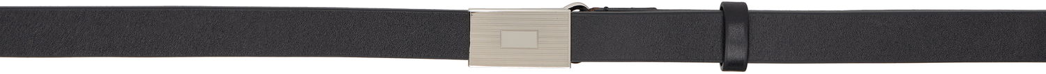 Pasovi AURALEE Auralee Slide Buckle Belt Črna | A25SB04RP-W, 0