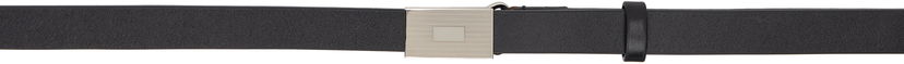 Pasovi AURALEE Auralee Slide Buckle Belt Črna | A25SB04RP-W