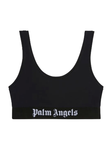 Modrček Palm Angels Classic Logo Sport Bra Črna | PWVO010C99FAB0011001