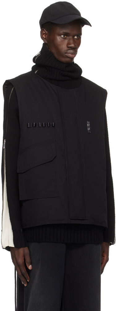 Parka Helmut Lang Helmut Lang Arctic Double Puffer Down Jacket & Vest Črna | O07HM402, 3
