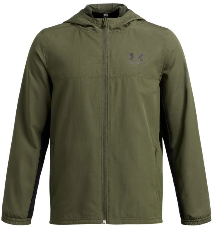 Vetrovka Under Armour Under Armour Rival Woven Jacket Zelena | 1390154-390