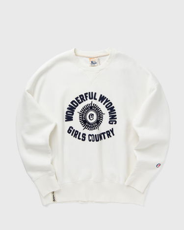 Pulover Champion Wonderful Wyoming Girls Country Sweatshirt Bela | 221107-WW051, 1