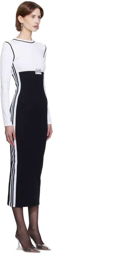 Obleke Jean Paul Gaultier Jean Paul Gaultier Color-Block Maxi Dress Črna | 25/33-F-RO343P-J080-0100, 1