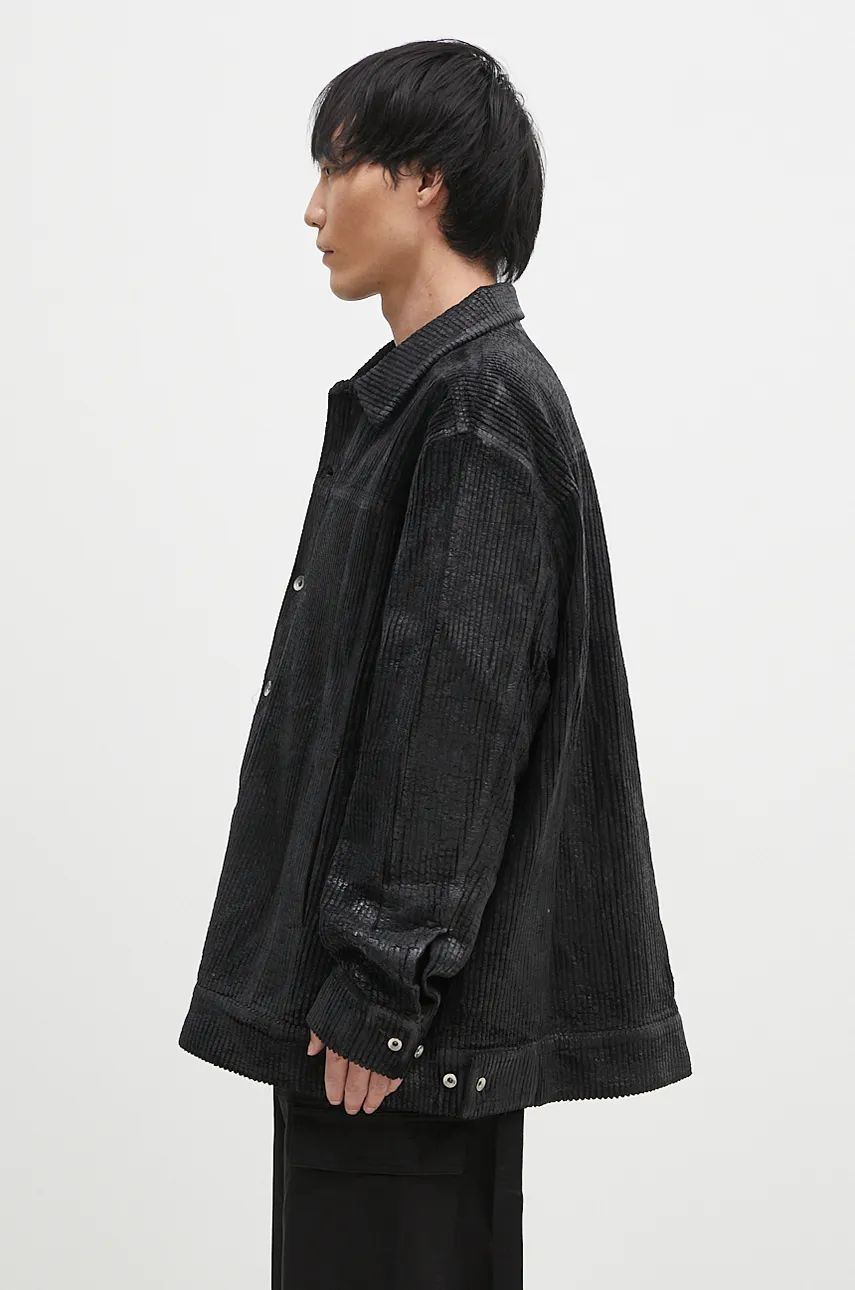 Jakna Rick Owens Oversized Jacket Črna | DU02D2761.HCF, 1