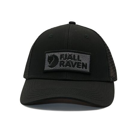 Kapa FJÄLLRÄVEN Fjallraven Stacked Långtradarkeps Trucker Cap L/XL Črna | F13100182-550, 1
