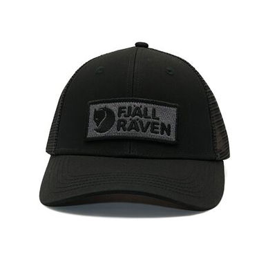 Kapa FJÄLLRÄVEN Fjallraven Stacked Långtradarkeps Trucker Cap L/XL Črna | F13100182-550, 1