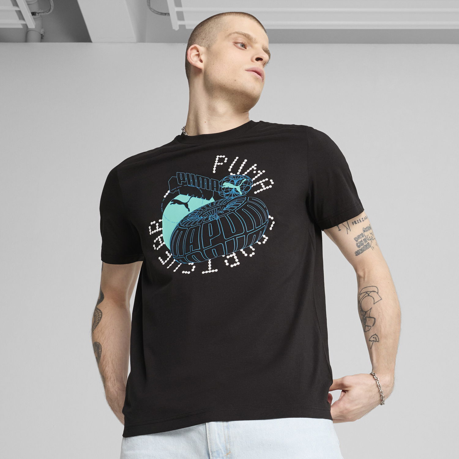 Majica Puma Graphics Execution T-Shirt Črna | 684833_01, 0