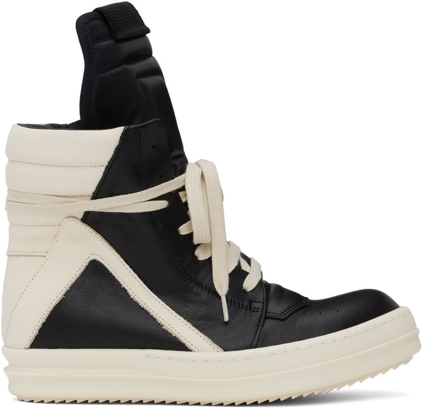 Superge in čevlji Rick Owens Rick Owens Hollywood Geobasket Črna | RP01E7894 LCO