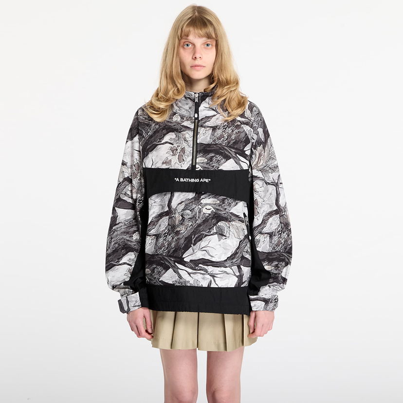 Vetrovka BAPE Tree Edge Camo Anorak Jacket Večbarvna | 001LJL801004MWHT