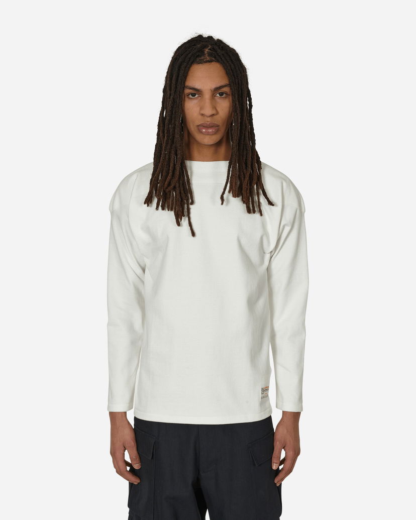 Majica Champion Made in Japan Crewneck Longsleeve T-Shirt White Bela | C3-T422 WHITE