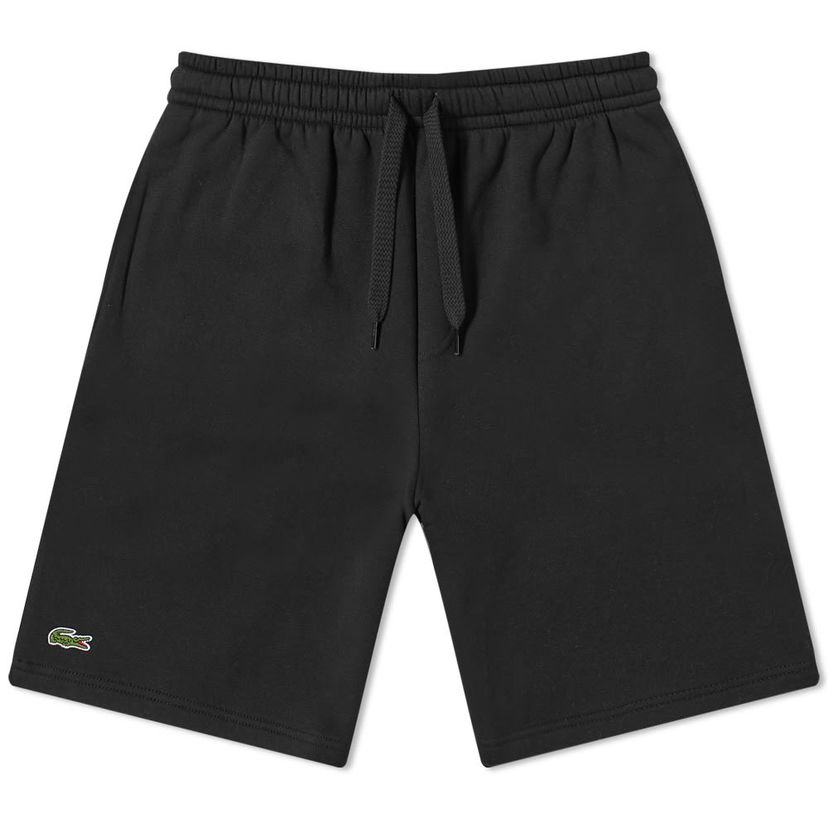 Kratke hlače Lacoste Lacoste Classic Logo Sweat Shorts Črna | GH2136-031