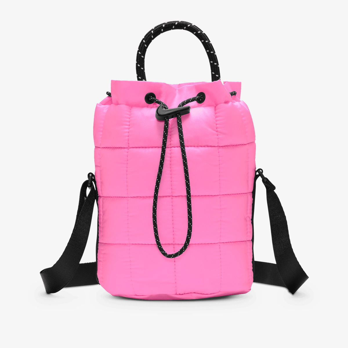 Tote bag Nike NSW PUFFLE TINY TOTE Roza | HQ6709-606, 0