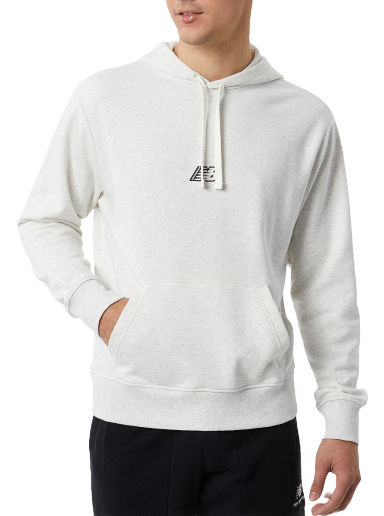 Pulover New Balance Hoodie Essentials Bela | mt23511-sah