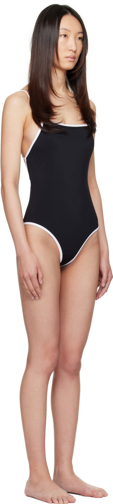 Kopalke Loulou de Saison Loulou de Saison ITAK One Piece Swimsuit Črna | ITAK, 1