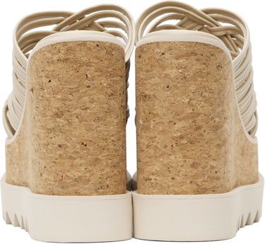 Modni dodatki Stella McCartney Stella McCartney Sneak-Elyse Woven Platform Wedge Sandals Bež | 810545APADB0, 1