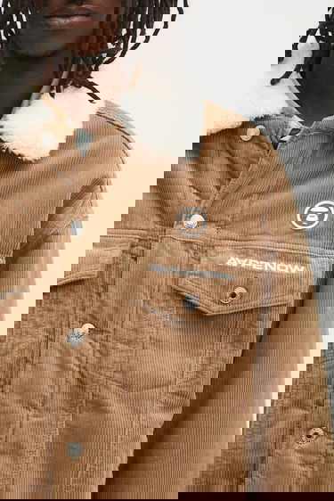 Jakna AAPE by A Bathing Ape AAPE Now Corduroy Jacket Rjava | AAPJKM7660XXN, 3