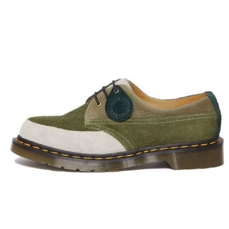 Superge in čevlji Dr. Martens 1461 Suede Oxford Shoes Zelena | 31079649