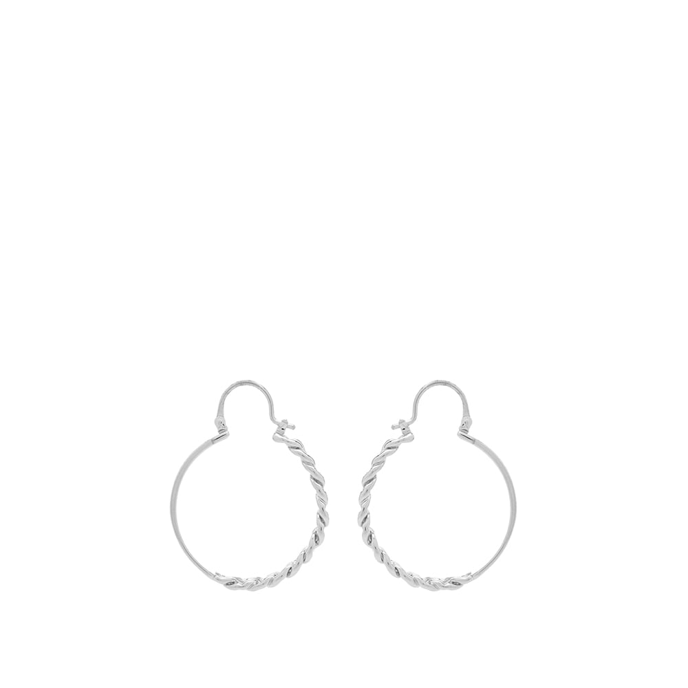 Uhani A.P.C. Small Hoop Earrings Kovinski | MEACC-F70685-RAB, 0