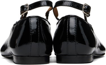 Superge in čevlji A.P.C. Lace-Up Ballerina Flats Črna | PXCAI-F53309, 1