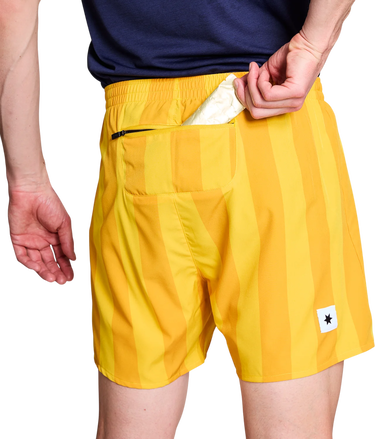 Kratke hlače Saysky Saysky Stripe Pace 5" Shorts Rumena | nmrsh21c-008, 1