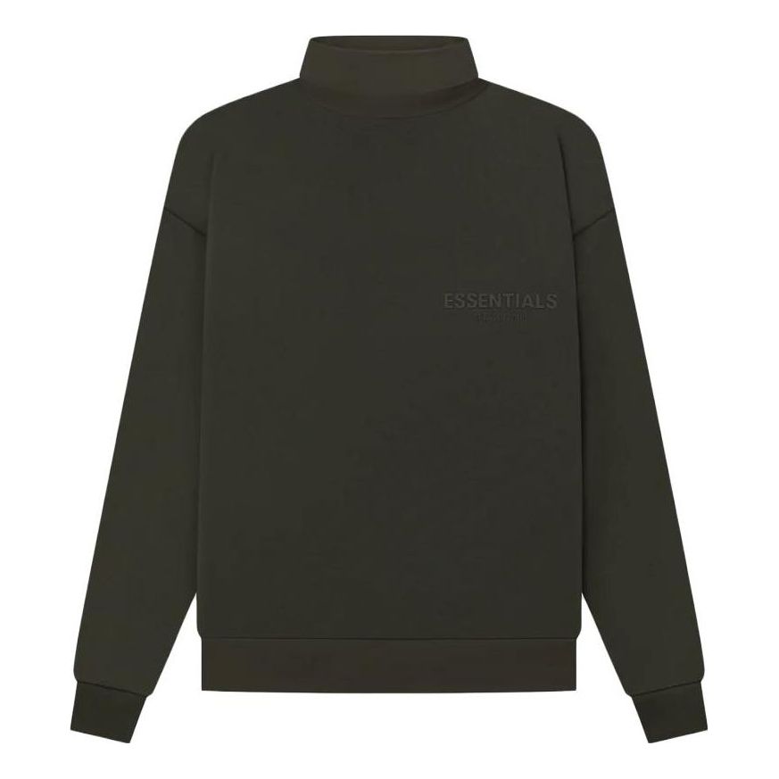 Pleteni pulover Fear of God Essentials Turtleneck Zelena | FOG-SS23-074, 0
