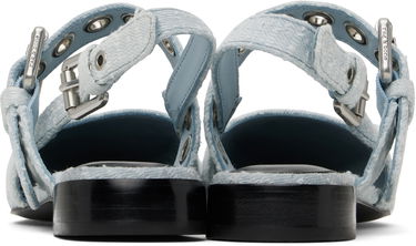 Oblačila rag & bone Rag & Bone Moto Astra Slingback Slippers Modra | WFF25SF1013CO13, 1