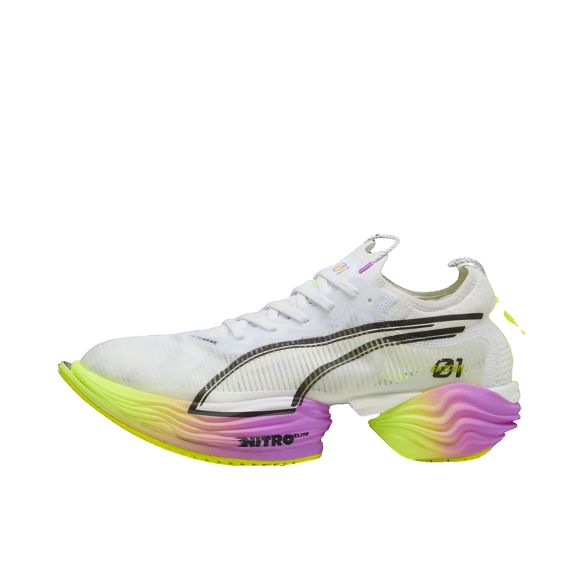 Superge in čevlji Puma FAST-R Nitro Elite 2 Ekiden Glow Bela | 311904-01