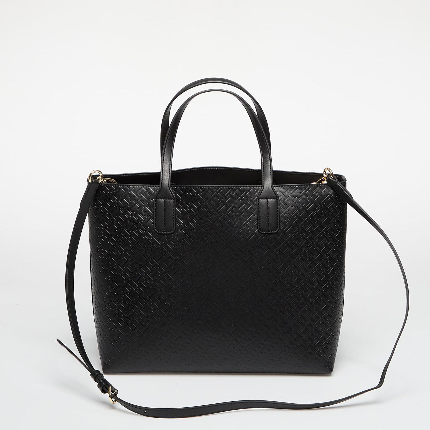 Tote bag Tommy Hilfiger Tommy Hilfiger Icon Tote Bag with Pouch Črna | AW0AW17684 BDS, 1