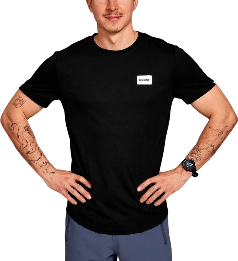 Majica Saysky Saysky Clean Motion T-Shirt Črna | xmrss51c901
