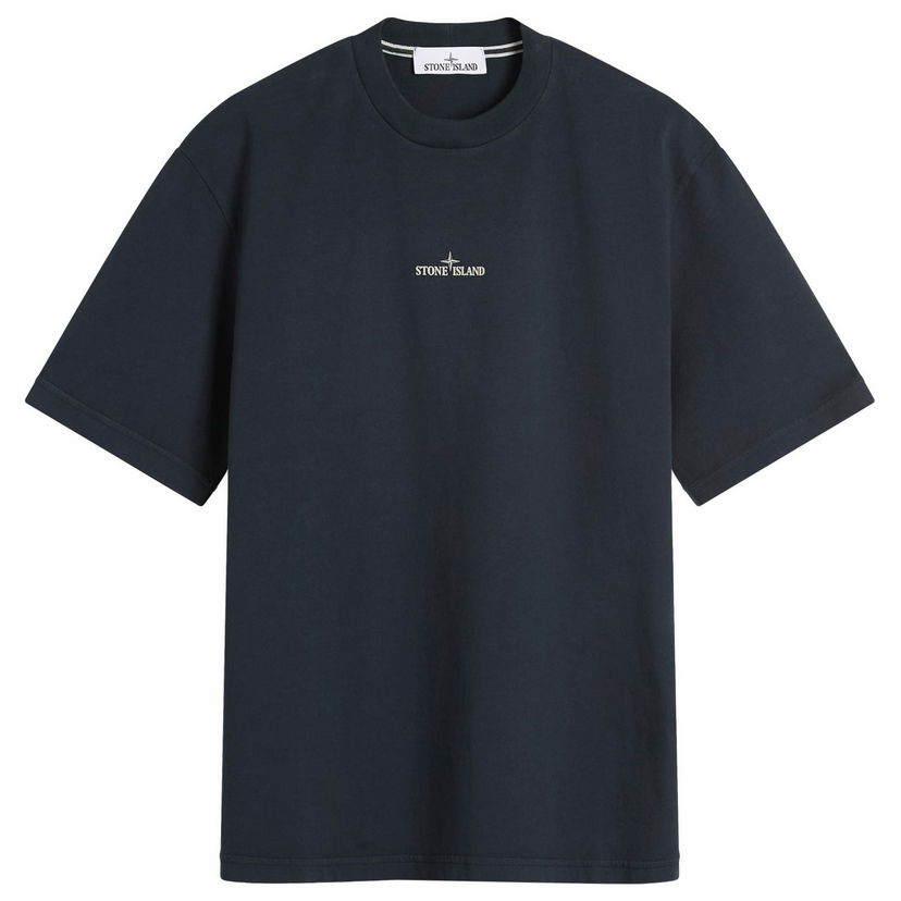 Majica Stone Island Stone Island Industrial Print T-Shirt, Size Medium Mornarica | K2S152100037-V0020