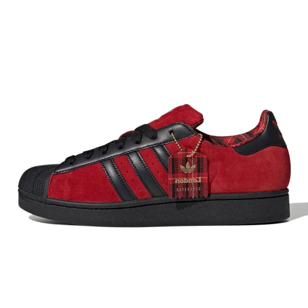 Superge in čevlji adidas Originals Superstar II London Better Scarlet Rdeča | JQ3224, 0