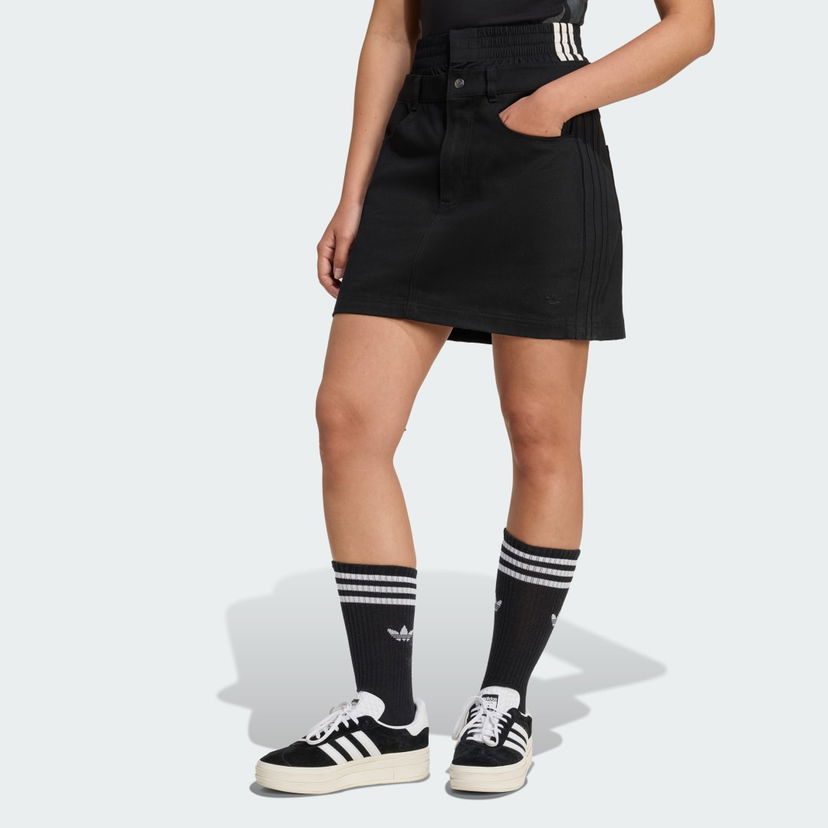 Krila adidas Performance Firebird Utility Mini Skirt Črna | JX7593