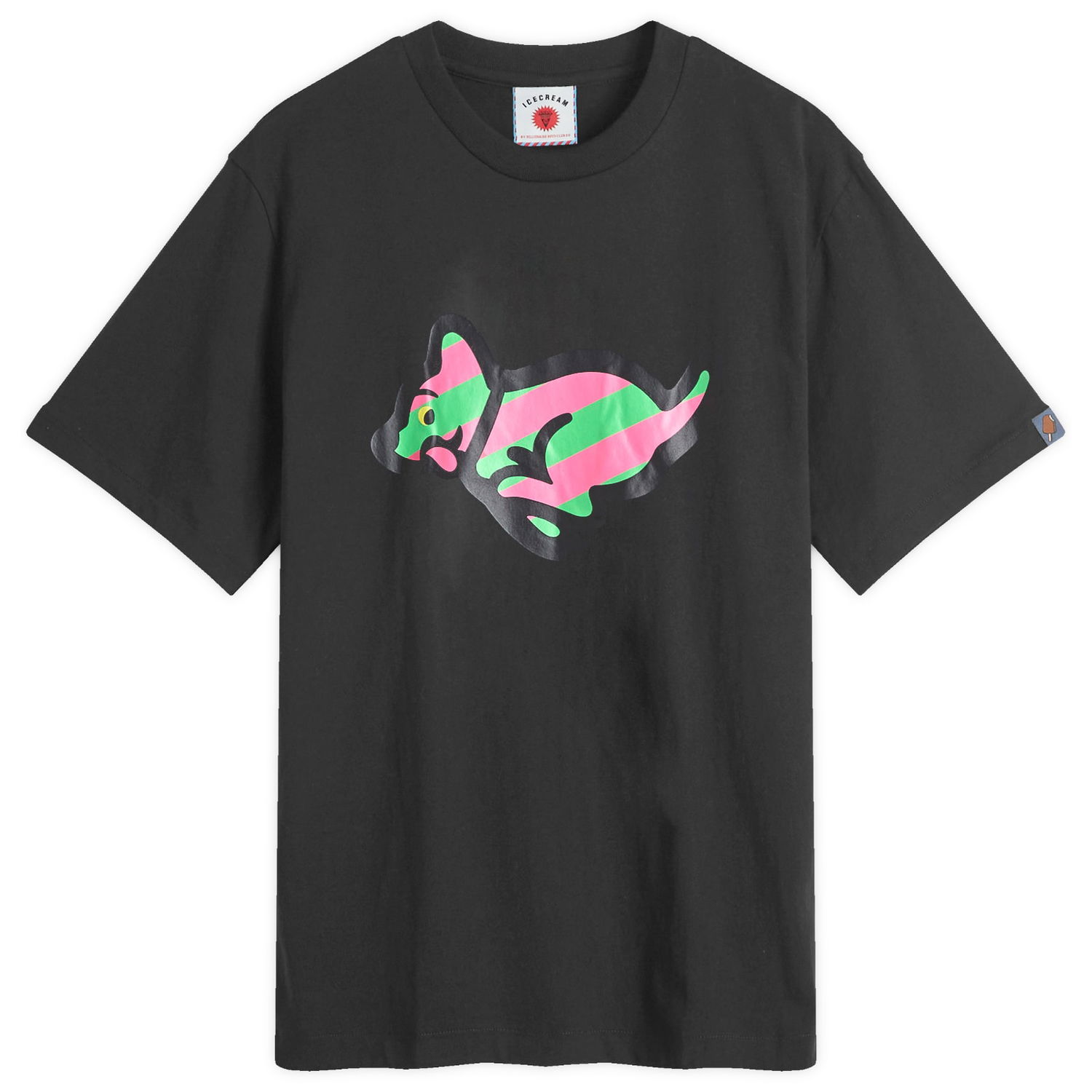 Majica BBC IceCream Running Puppy Graphic Tee Črna | IC24459-BLK, 0