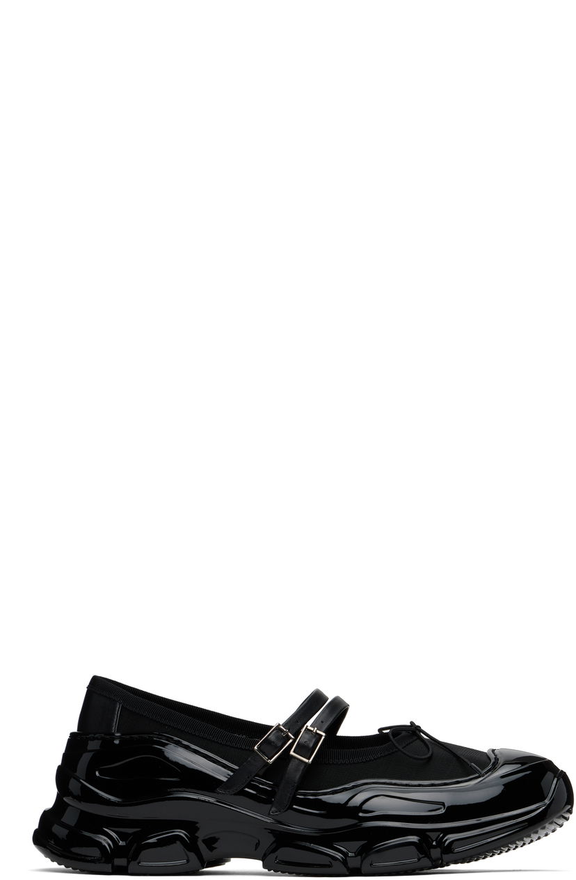 Oblačila Simone Rocha Simone Rocha Mesh Tracker Ballerinas Črna | HT20-M 0804