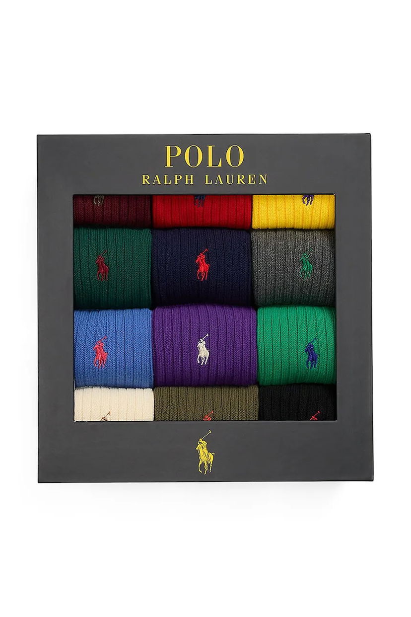 Nogavice Polo by Ralph Lauren Polo Ralph Lauren 12-Pack Socks Večbarvna | 449958849