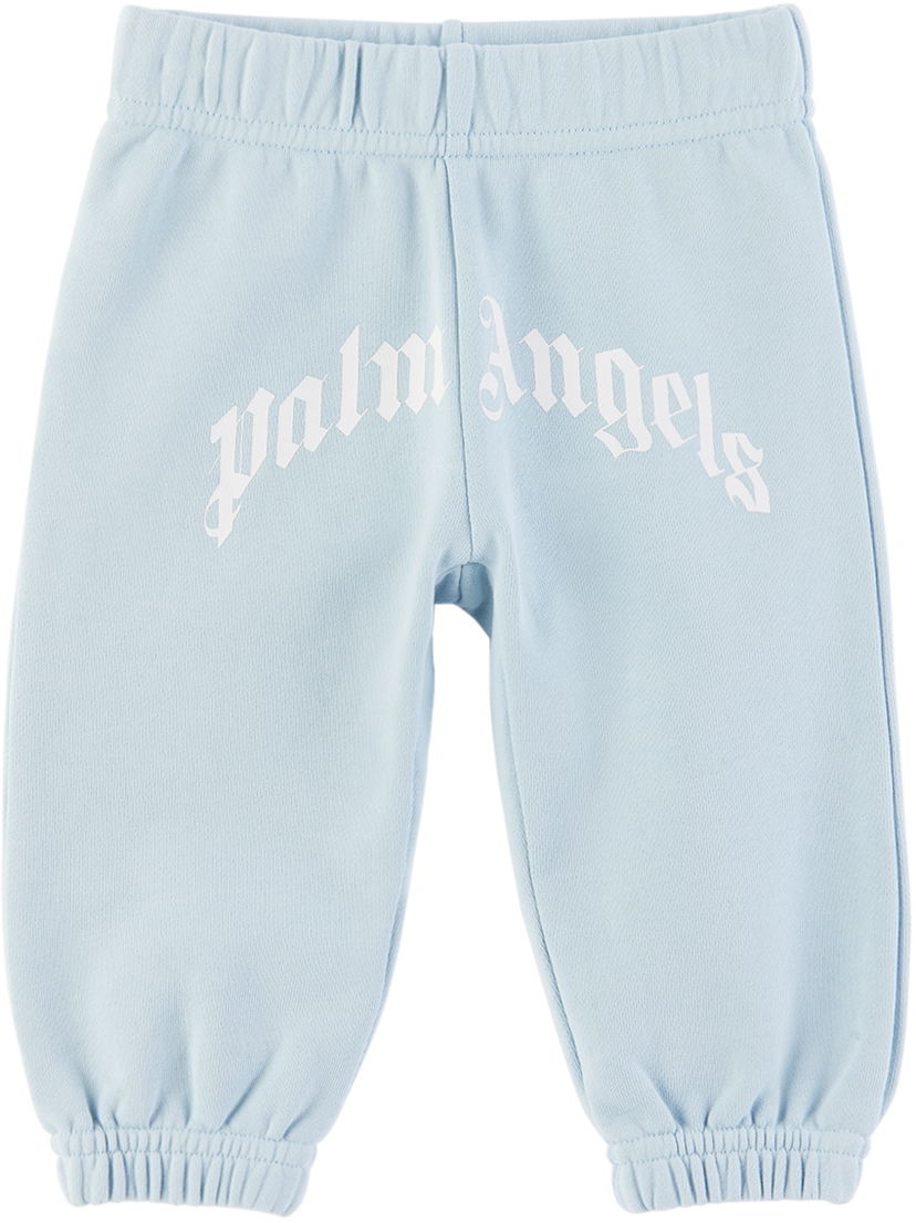 Trenirka Palm Angels Palm Angels Printed Lounge Pants Modra | PGXD002S24FLE0013801