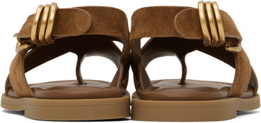 Modni dodatki rag & bone rag & bone Gia Suede Crossover Sandals Rjava | WFF25SF1004SU04, 1