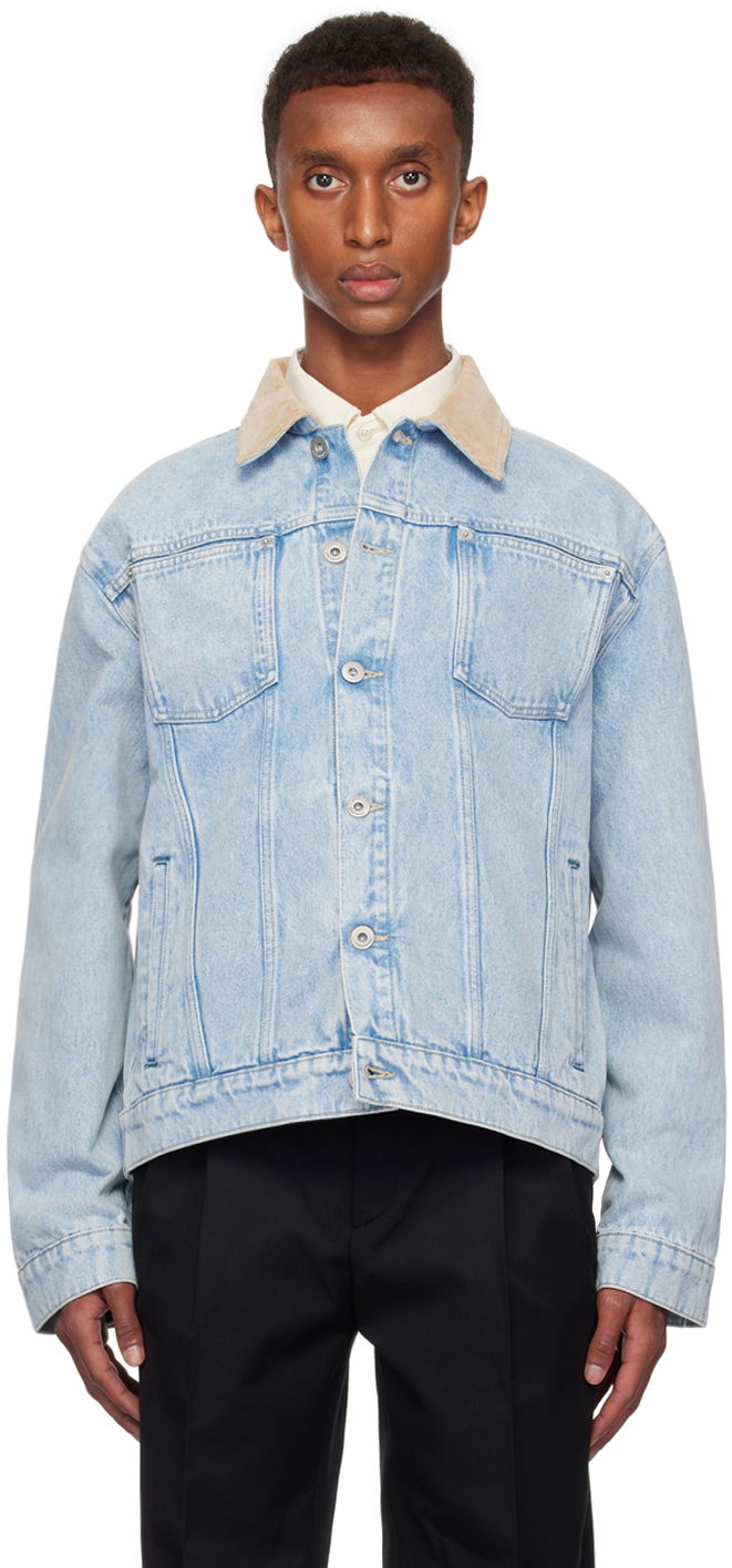 Jakna Drôle de Monsieur Drole De Monsieur 'La Veste Jean Delavee' Denim Jacket Modra | PERM-JT182-CO123-LBE