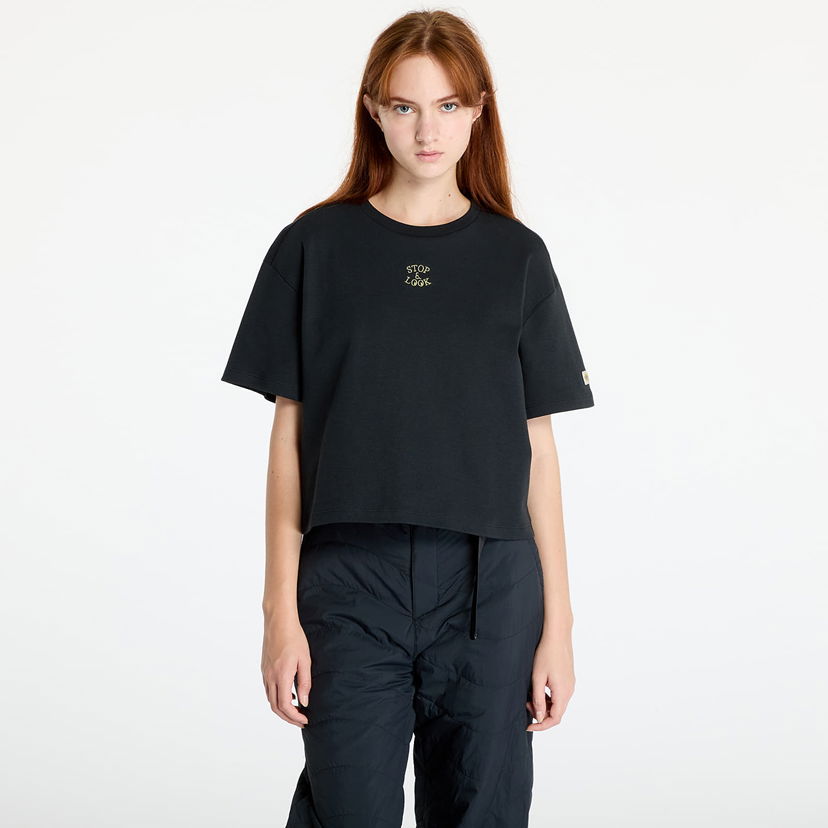 Majica Columbia Wallowa™ Cropped Graphic Tee Black Črna | 2090941010