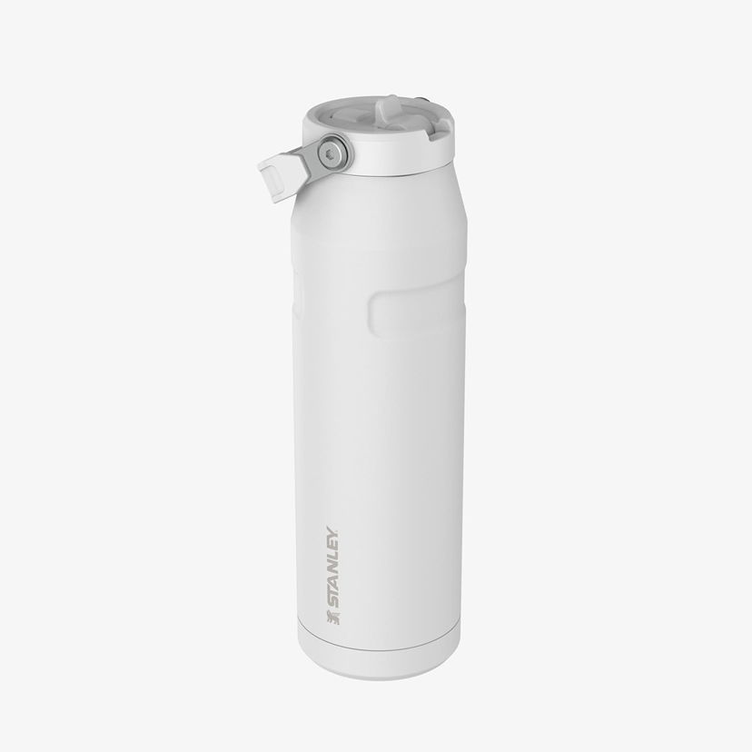 Steklenica za pitje Stanley IceFlow™ Flip Straw 2.0 Water Bottle 36oz/1060ml Bela | 10-12111-064