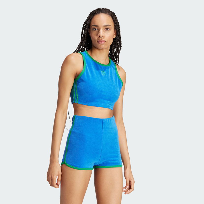Majica brez rokavov adidas Originals Cropped Tank Top Modra | JH0620