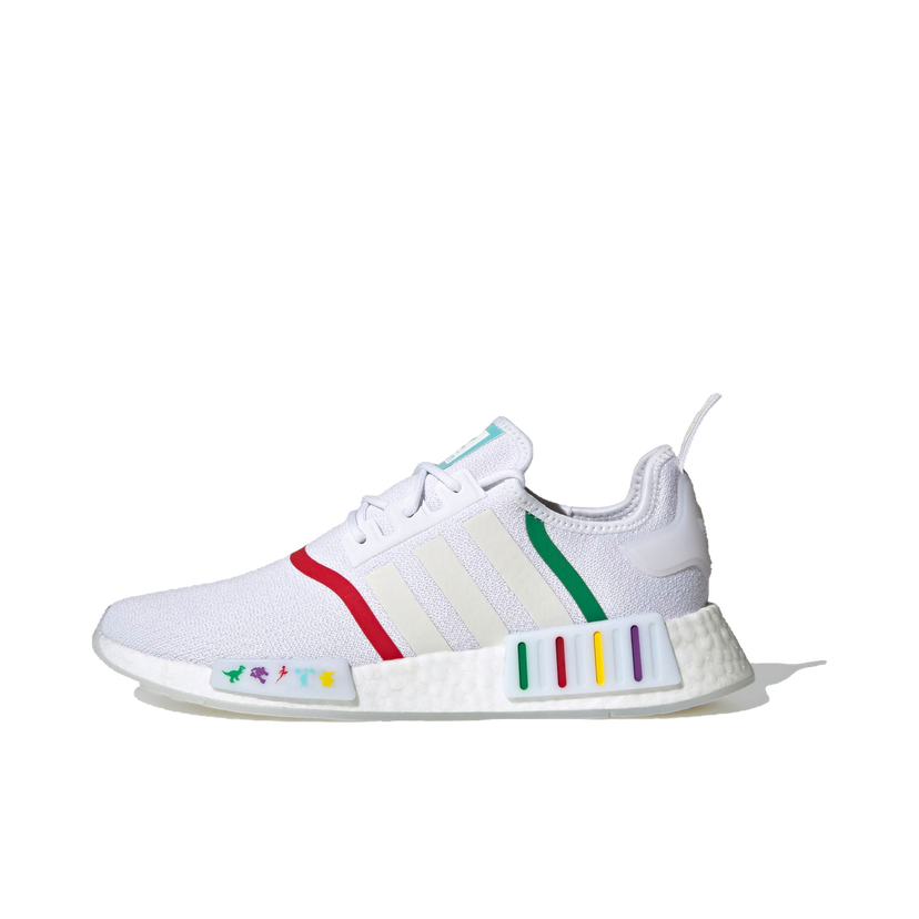 Superge in čevlji adidas Originals NMD R1 Pixar White Bela | GX0996