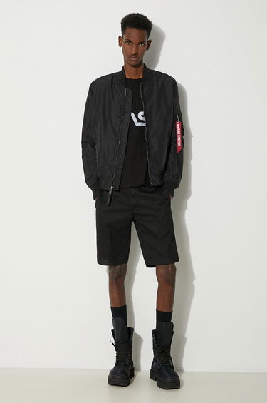 Majica Alpha Industries NASA Reflective Tee Črna | 178501-03, 1