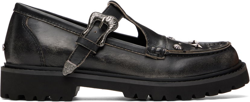 Obleke Andersson Bell Andersson Bell Western Mary Jane Loafers Črna | aaa464u