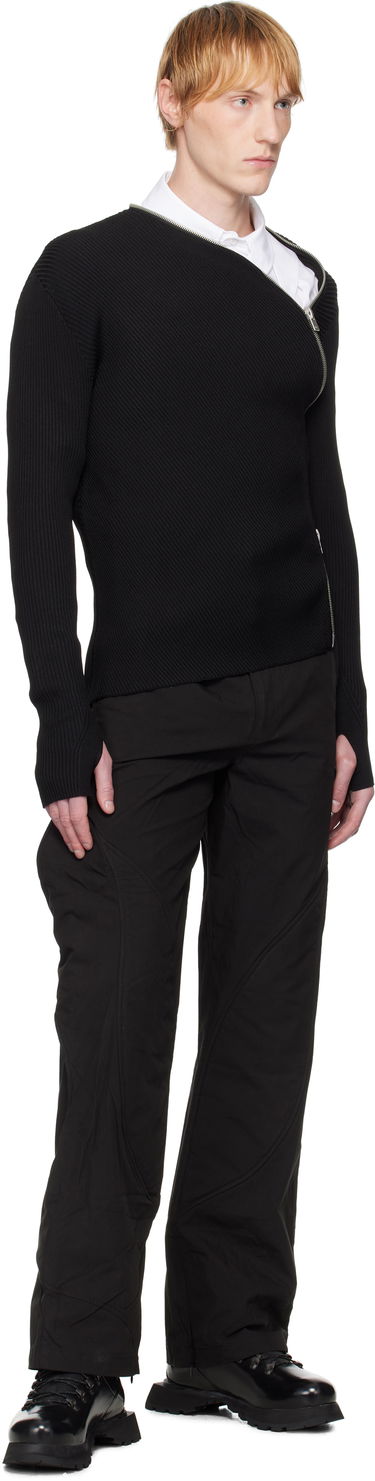 Cargo hlače HELIOT EMIL Heliot Emil Concordance Puffed Cargo Trousers Črna | SS25_M_10_108_BLK01_CO, 3